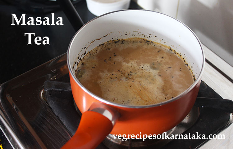 Masala tea or masala chai recipe