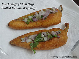 stuffed mirchi bajji