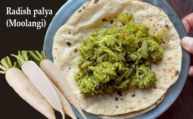 radish shenga palya recipe - kannada folks