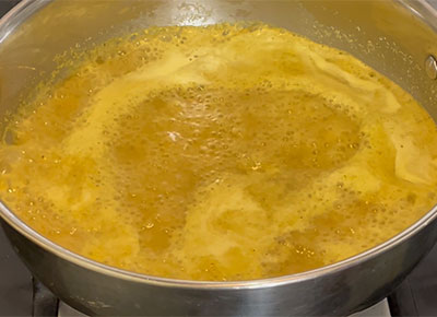 boiling nellikai saaru or amla rasam recipe