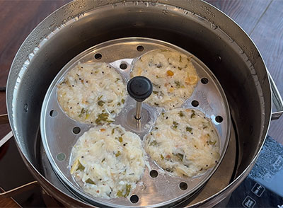 steaming shavige or vermicelli idli recipe