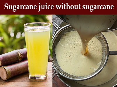 sugarcane juice using jaggery