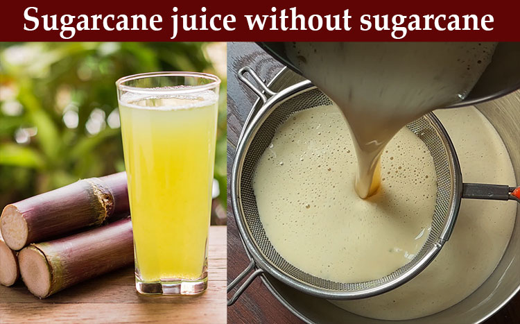 sugarcane juice using jaggery