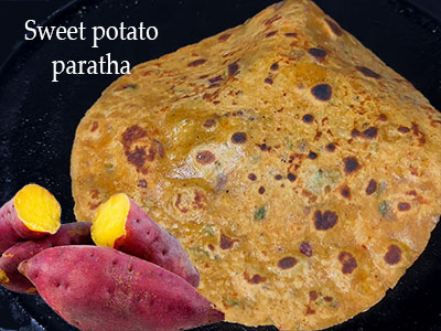 sweet potato paratha recipe