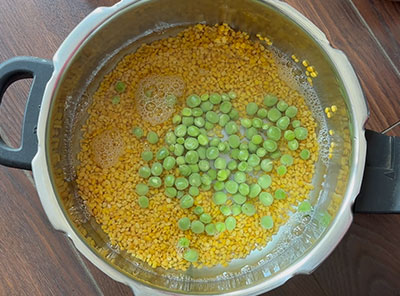 rinsed dal for tovve avalakki or aval or poha recipes