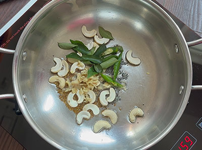 ingredients for tovve avalakki or aval or poha recipes