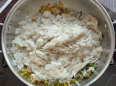 rinsed poha for tovve avalakki or aval or poha recipes