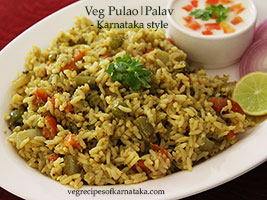 vegetable palav recipe